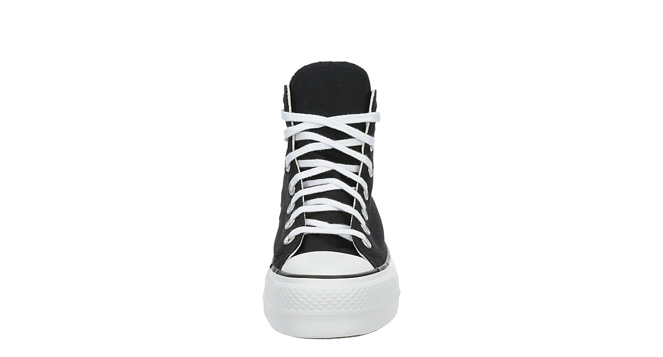 Black Converse Womens Chuck Taylor All Star High Top Platform Sneaker |  Womens | Rack Room Shoes