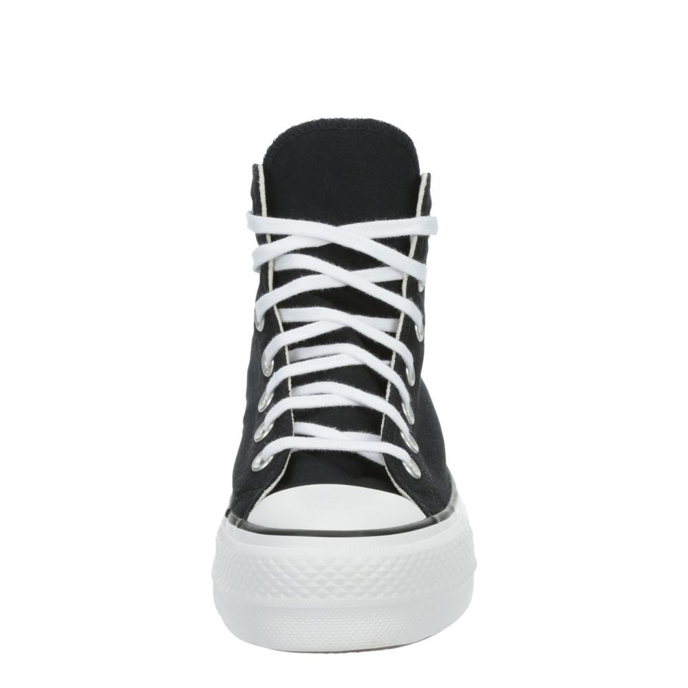 WOMENS CHUCK TAYLOR ALL STAR HIGH TOP PLATFORM SNEAKER BLACK