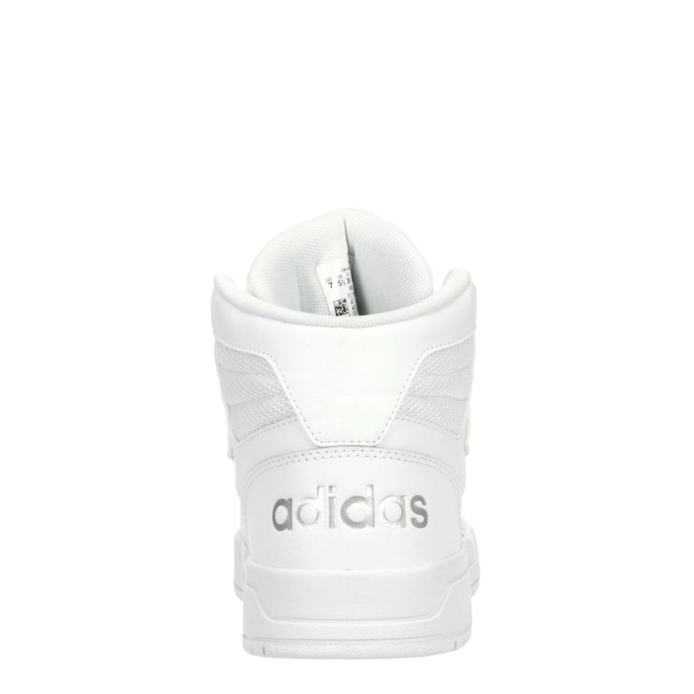 white mid top adidas