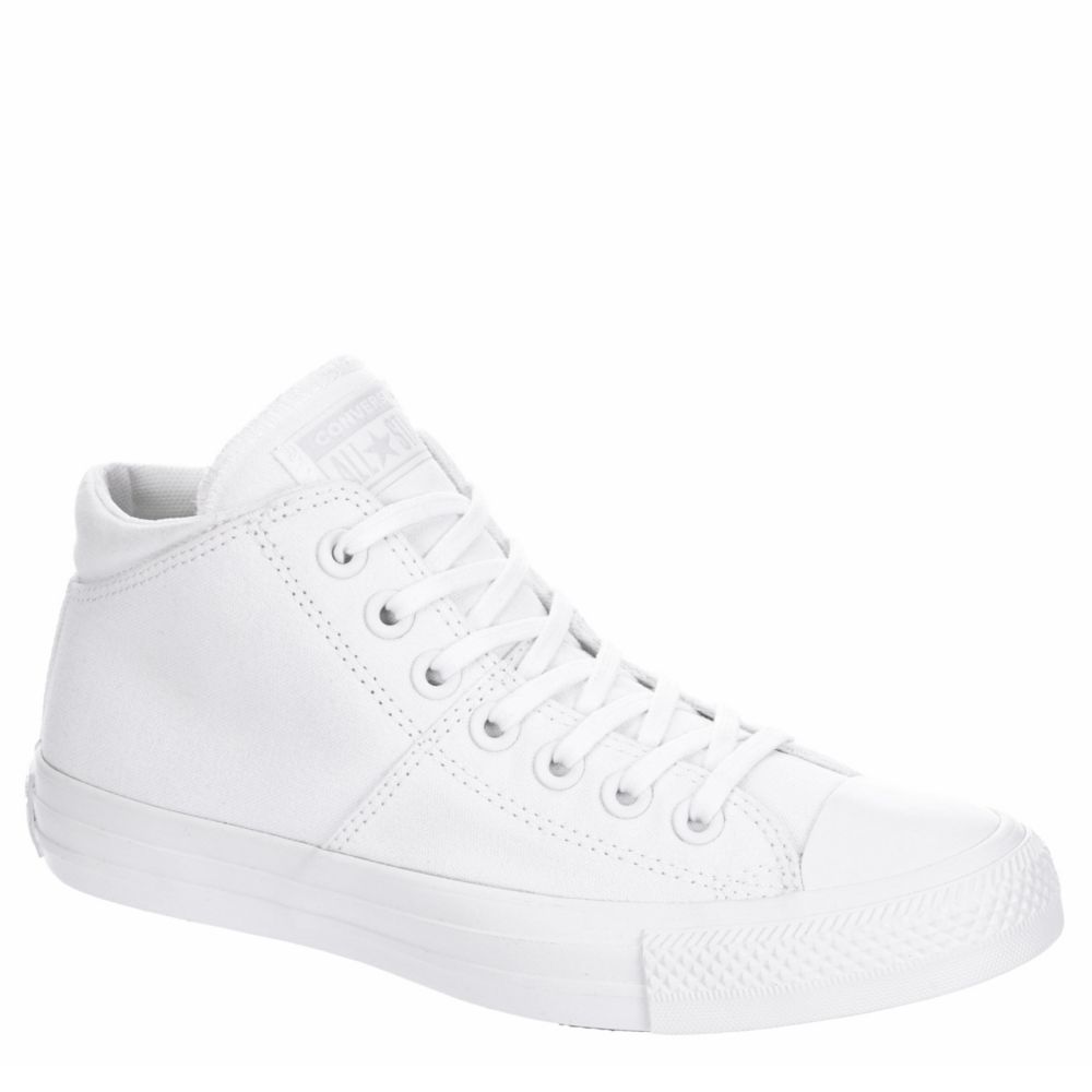 converse mid tops white