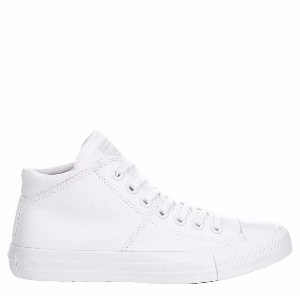 ladies white leather converse