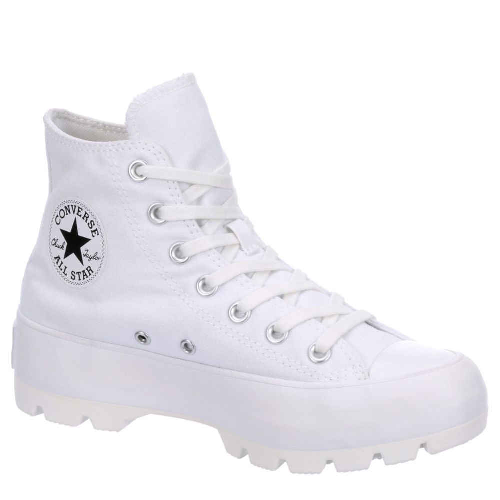 all white converse womens high tops