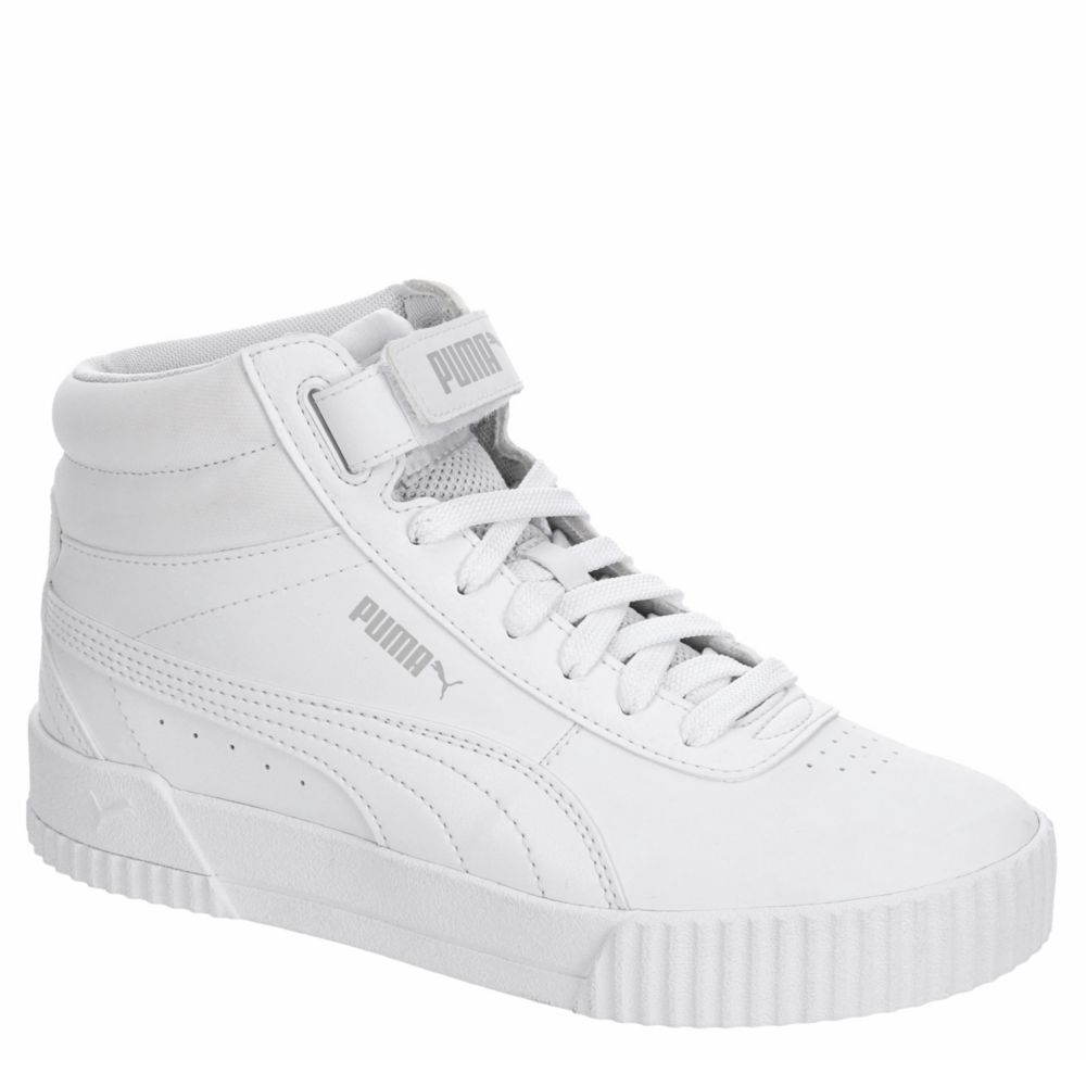 White Puma Carina Mid Top Sneaker | Womens | Rack Room Shoes