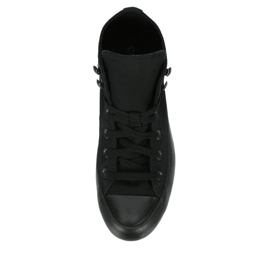 Women's black high outlet top sneakers