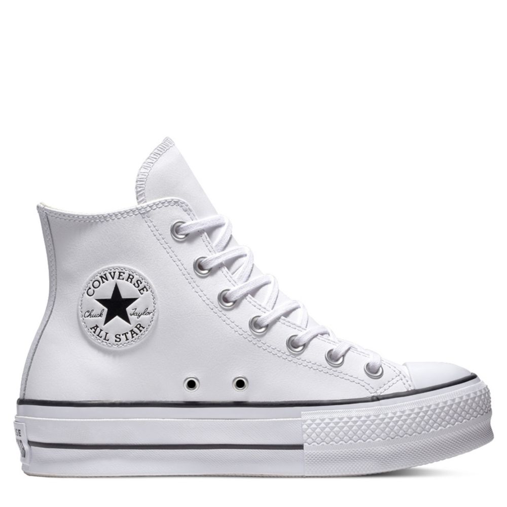 women's high top platform converse