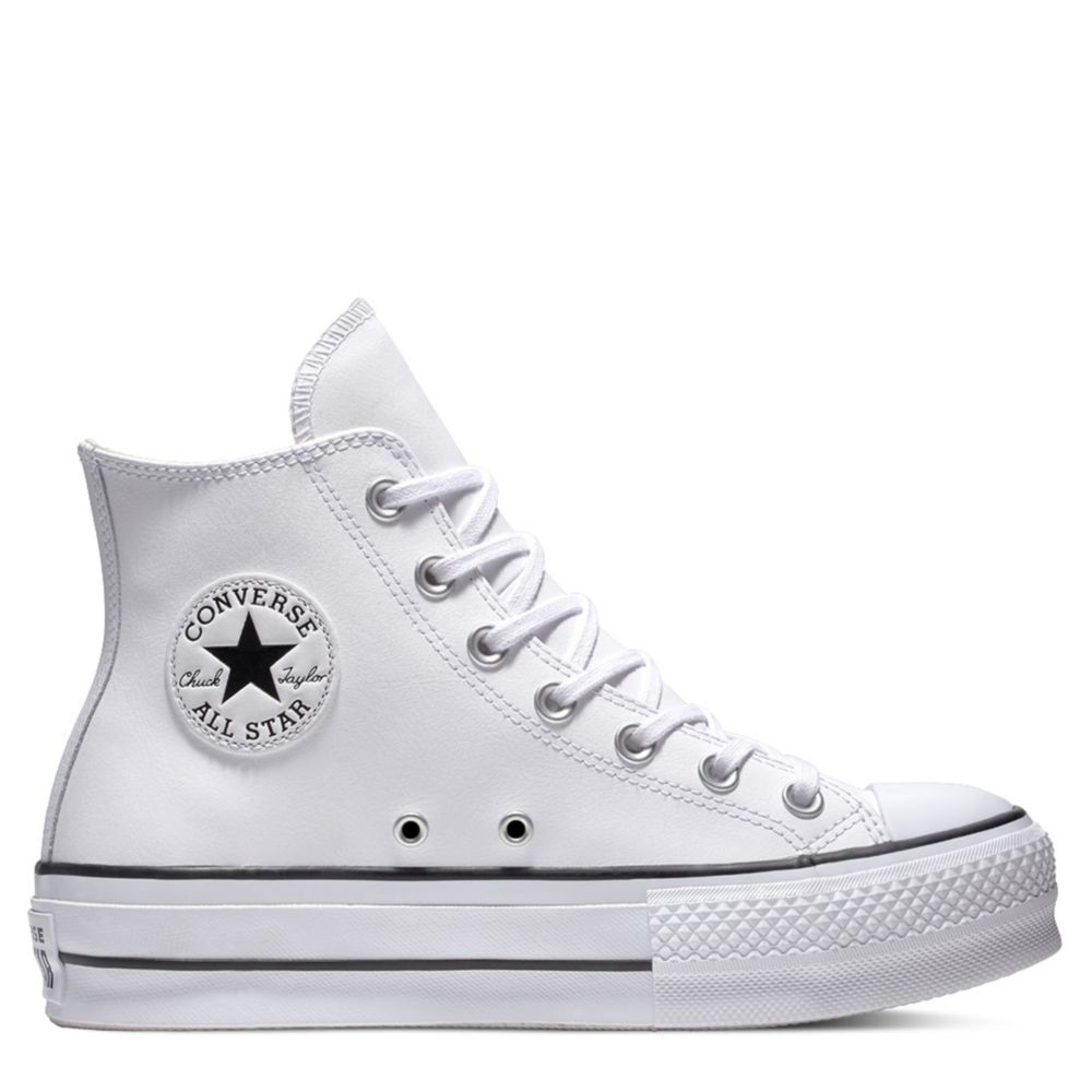 grey converse platform