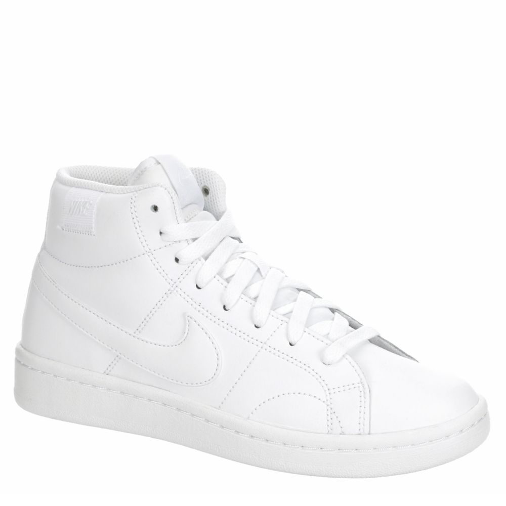 White Nike Womens Court Royale 2 Mid 