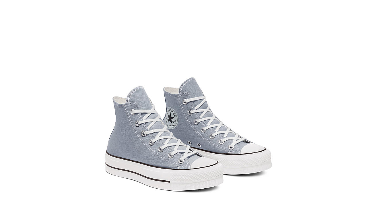 Converse Womens Chuck Taylor All Star High Top Platform Sneaker - Grey