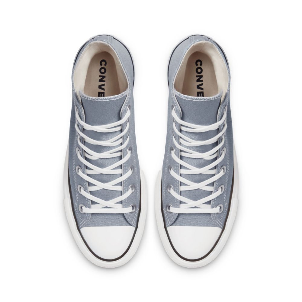 gray high top converse