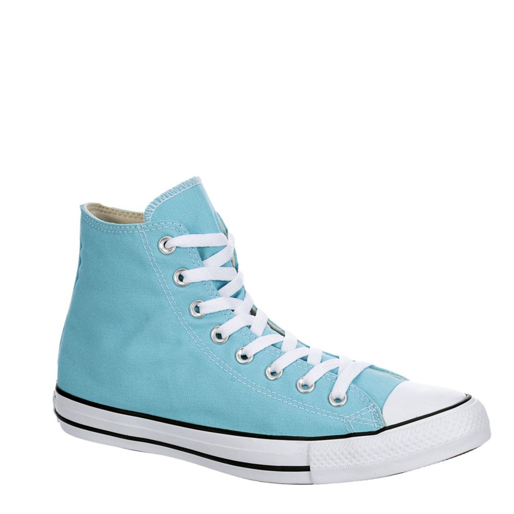 pale blue converse high tops