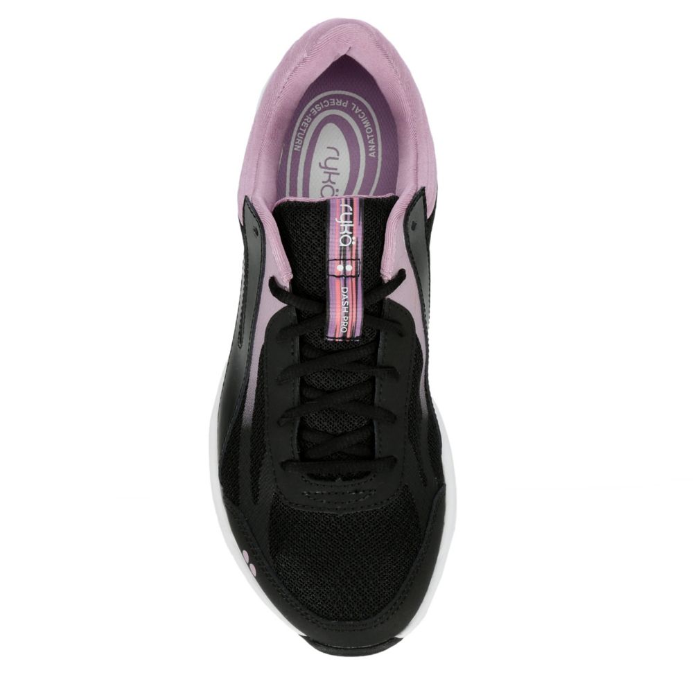 Black Ryka Womens Dash Pro Walking Shoe Womens Rack