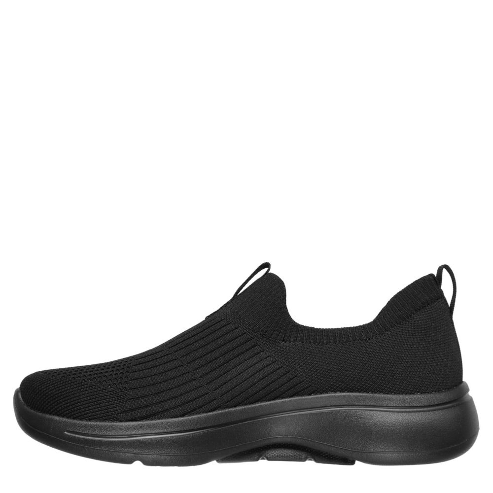 Tilstand uklar personlighed Black Skechers Womens Arch Fit Slip On Sneaker | Womens | Rack Room Shoes