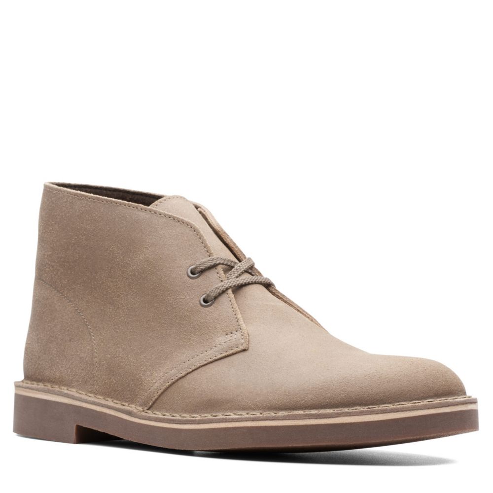 Forbyde Drik Fritid Taupe Clarks Mens Bushacre 2 Chukka Boot | Boots | Rack Room Shoes