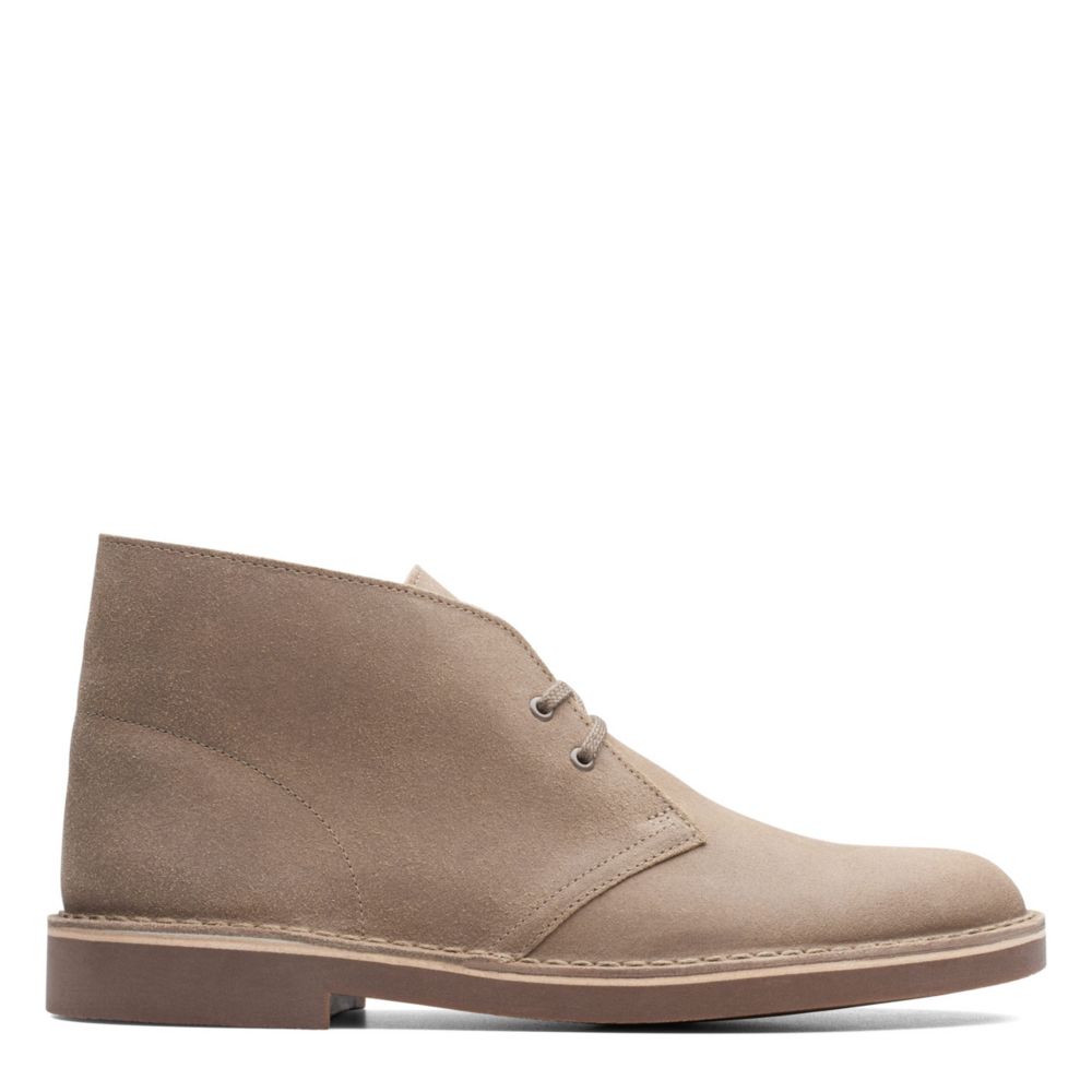 gevechten ik ontbijt Aanbeveling Taupe Clarks Mens Bushacre 2 Chukka Boot | Boots | Rack Room Shoes