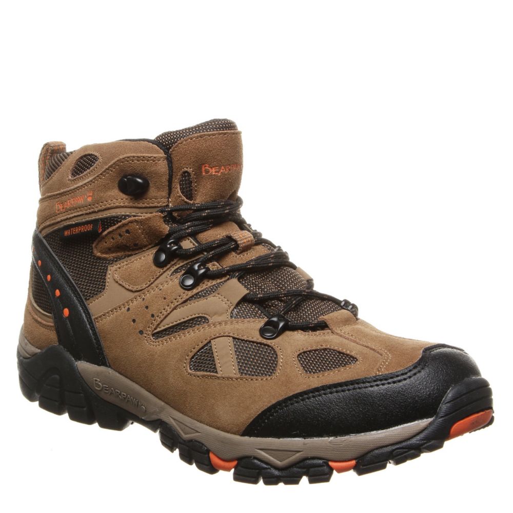 Tan Bearpaw Mens Brock Mid Hiking Boot | Mens | Rack Room Shoes