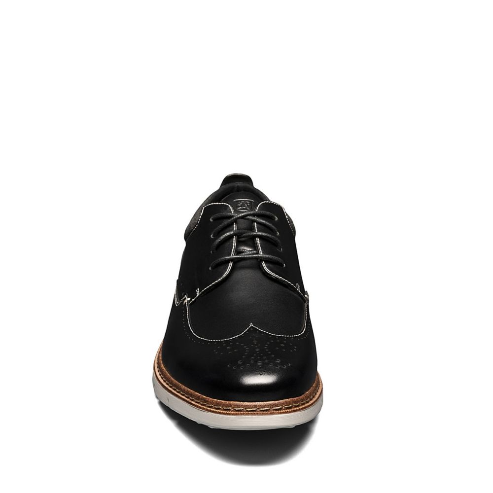 Black Stacy Adams Mens Synergy Wingtip Oxford Rack Room Shoes