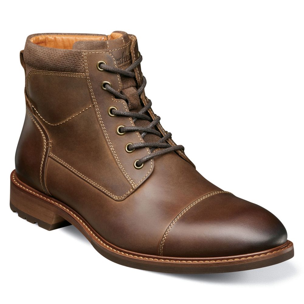 MENS LODGE CAP TOE LACE-UP BOOT