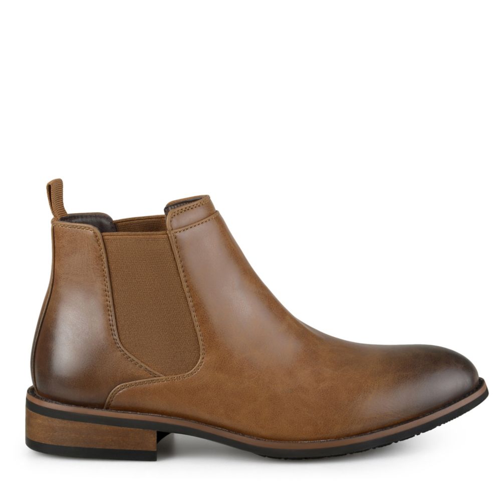 Cozy Boots with lining in chestnut/monogram brown - 6.5 (US) / Wide