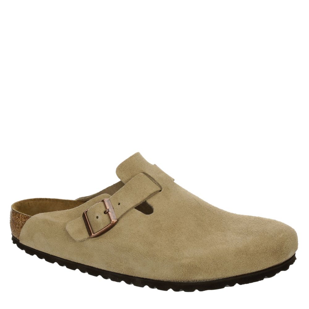 Taupe Birkenstock Mens Boston Clog | Mens | Rack Room Shoes