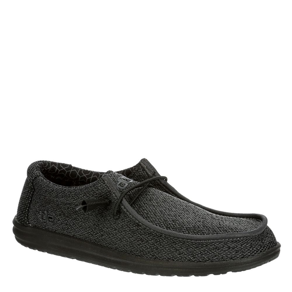 MENS WALLY KNIT SLIP ON SNEAKER