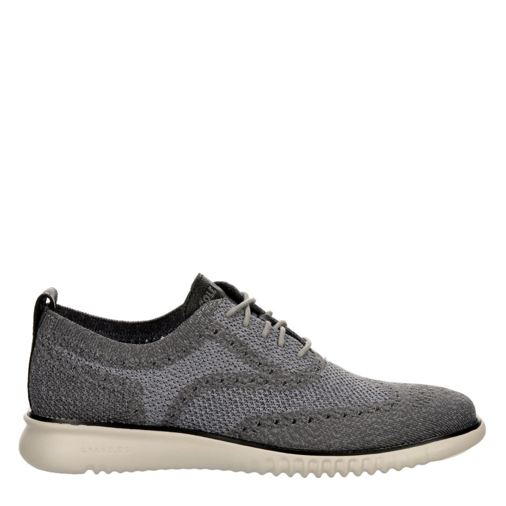 Grey Mens 2.zerogrand Stichlite Wingtip Oxford | Cole Haan | Rack Room ...