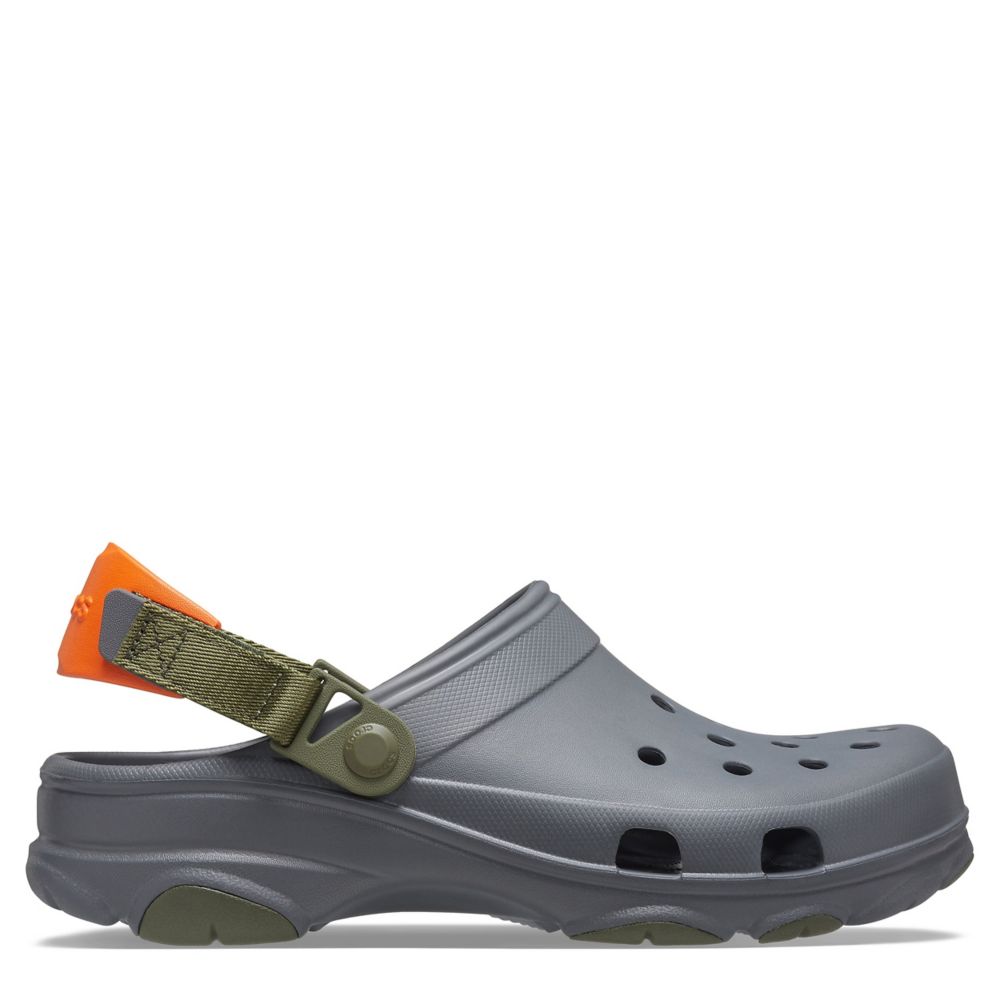 grey crocs mens