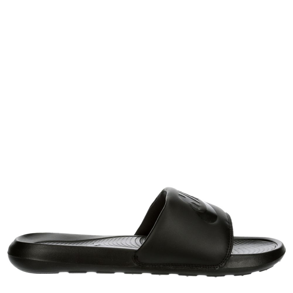 Black Nike Mens Victori One Slide Sandal | | Rack Room