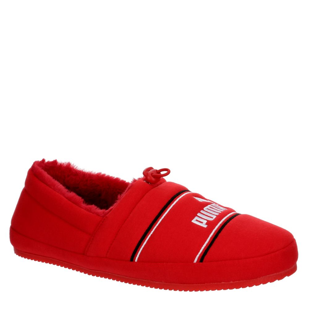 Red Puma Mens Tuff Mocc Slipper | Slippers | Rack Shoes