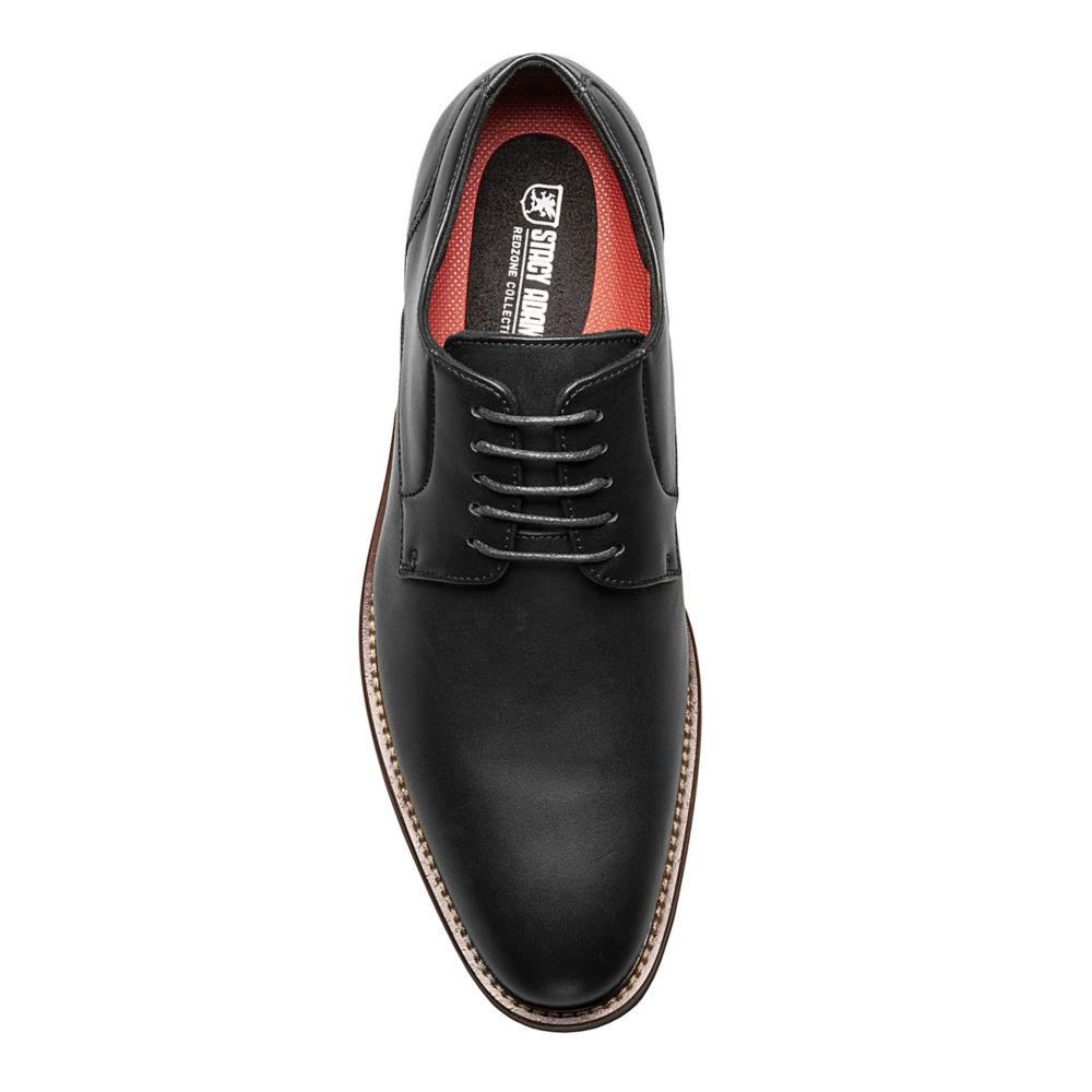 Stacy Adams Mens Marlton Plain Toe Oxford - Black