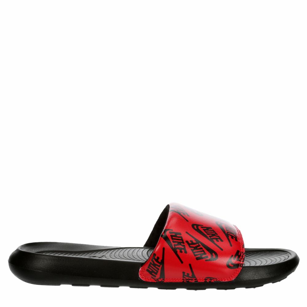 nike victori one printed slides