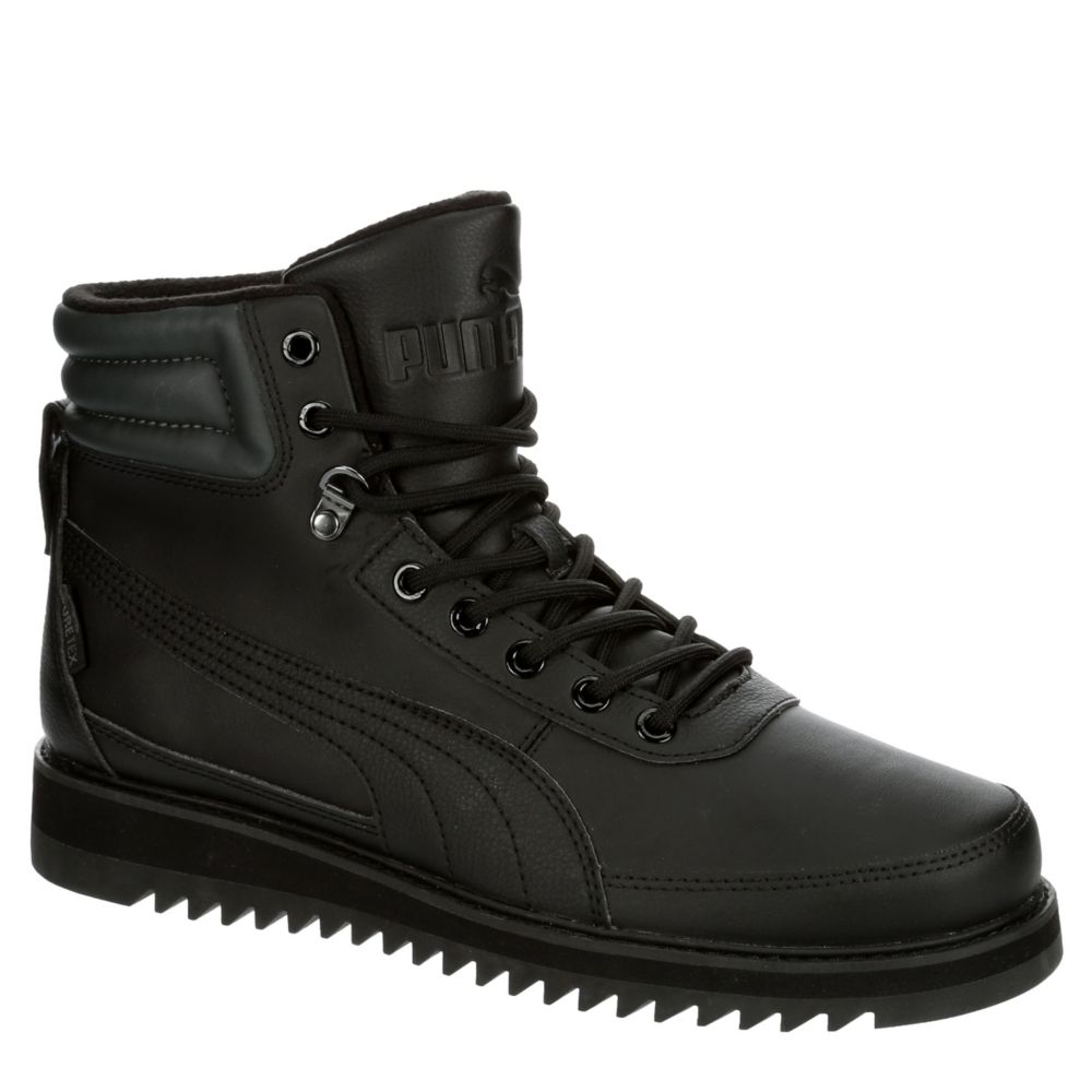 Black Puma Mens Desierto V2 Lace-up Boot | Boots | Rack Room Shoes