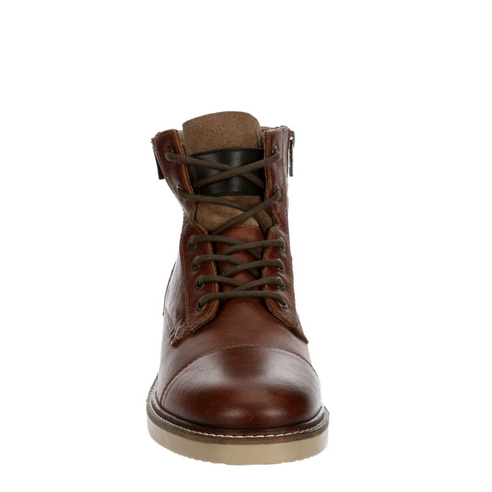 Brown Franco Fortini Mens Wyatt Lace-up Boot | Boots | Rack Room Shoes