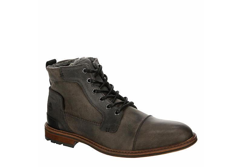 Grey Bullboxer Mens Ardent Lace-up Boots | Rack Room Shoes
