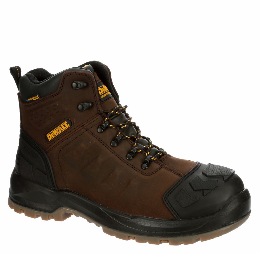 Brown Dewalt Mens Hadley Steel Toe Work Boot | Boots | Rack Room Shoes