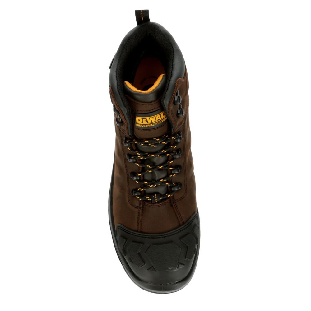 MENS HADLEY STEEL TOE WORK BOOT BROWN