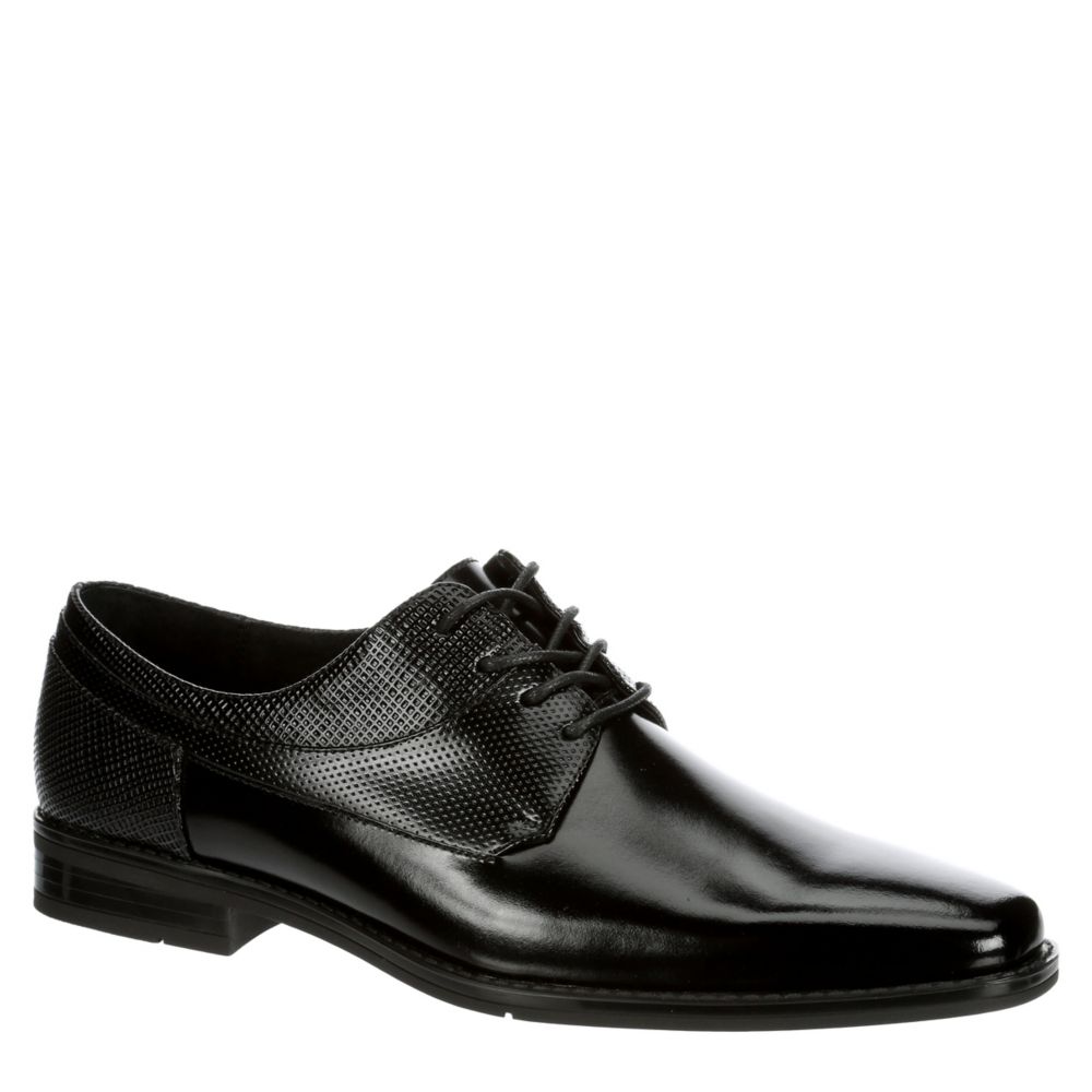 Black Stacy Adams Mens Kirkley Plain Toe Oxford | Mens | Rack Room Shoes