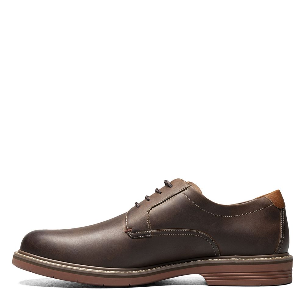 Brown Mens Norwalk Plain Toe Oxford | Florsheim | Rack Room Shoes