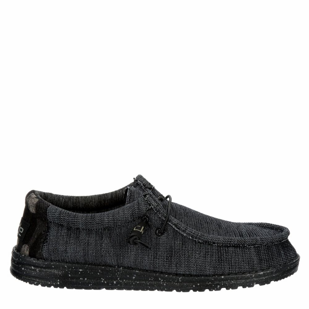 MENS WALLY KNIT SLIP ON SNEAKER