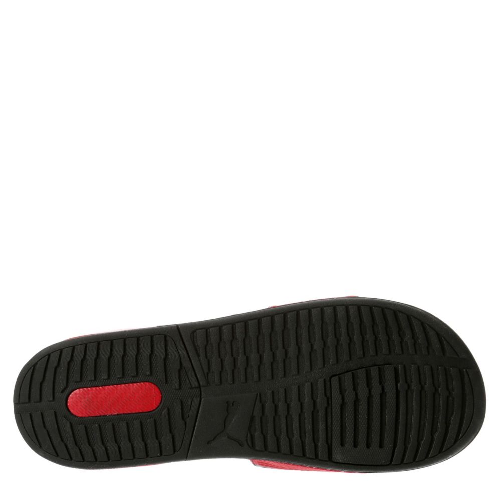 Red Mens Viz-cat Slide Sandal | Puma | Rack Room Shoes