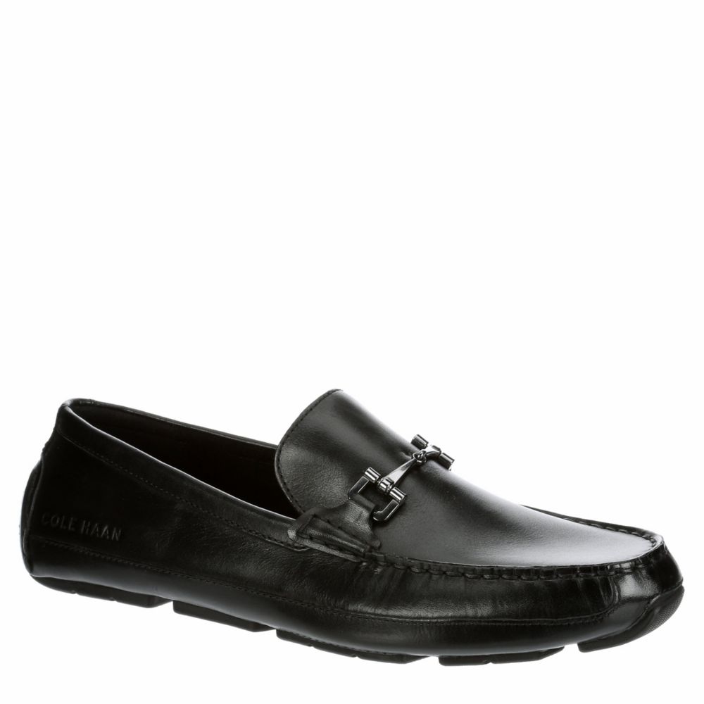 Black Cole Haan Mens Wyatt Bit Driver Loafer | Rack Room Shoes