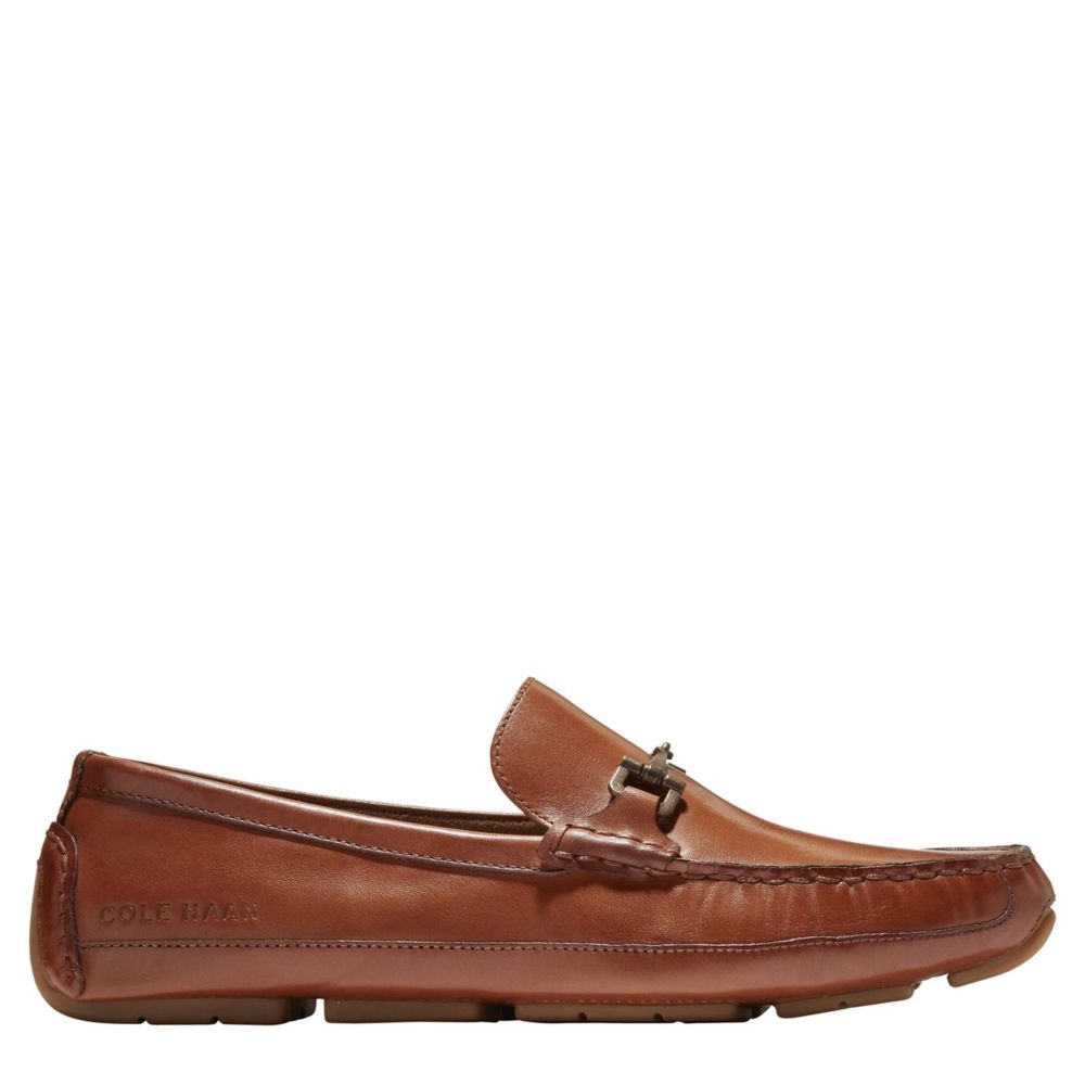 Tan Cole Haan Mens Wyatt Bit Driver Loafer, Loafers