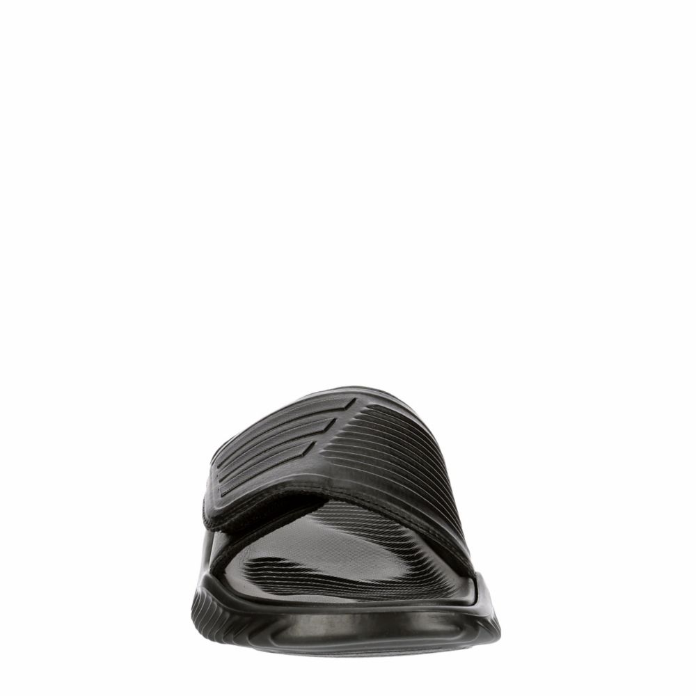 Men's adidas swim store alphabounce basketball slides