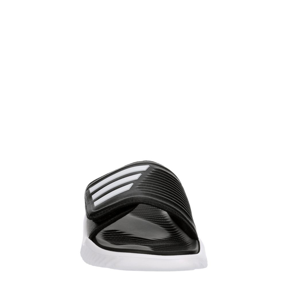 Black Adidas Mens Alphabounce 2.0 Slide Sandal | Sandals | Rack Room Shoes