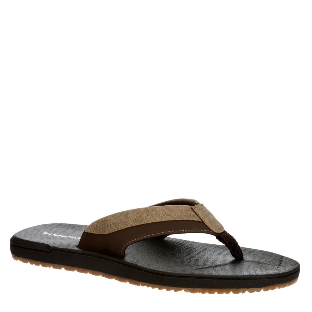 klap pendul i går Chocolate Day Five Mens Coast Flip Flop Sandal | Sandals | Rack Room Shoes