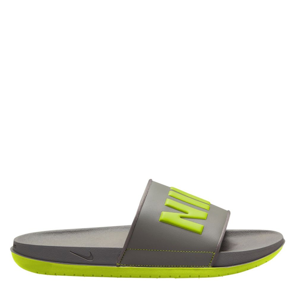 nike offcourt slides grey
