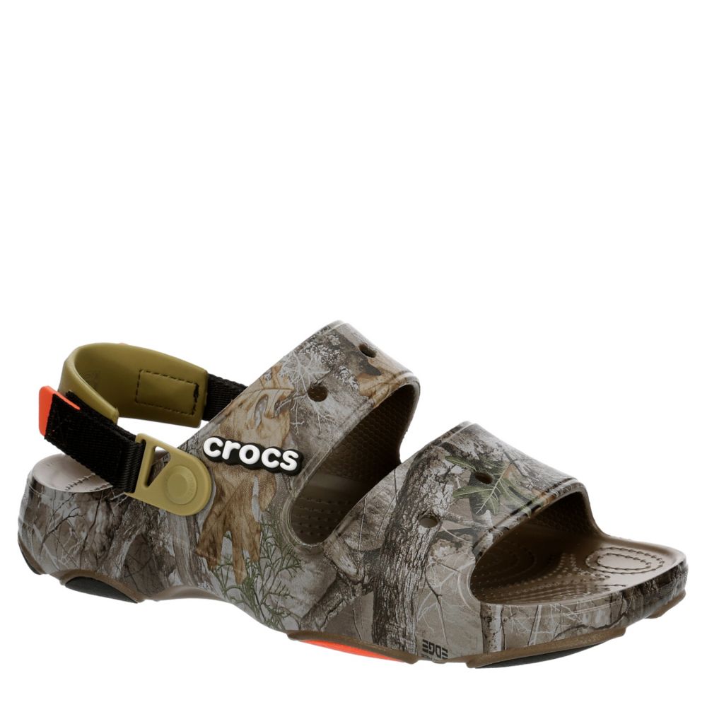 Mens Camo Realtree Crocs Sandal | Room Shoes