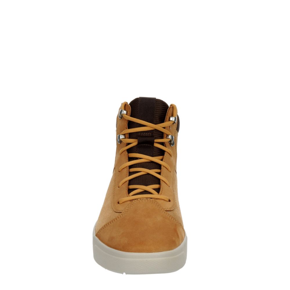 Wheat Timberland Mens Seneca Bay Mid Sneaker | Mens | Rack Room Shoes