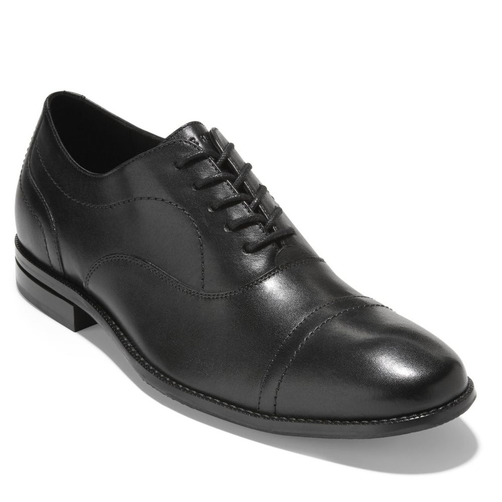 Black Cole Haan Mens Sawyer Cap Toe Oxford Mens Rack Room Shoes