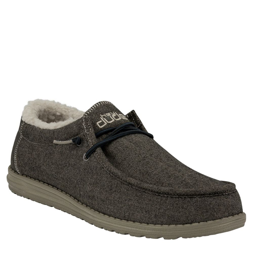 Hey Dude Men's Wally Chambray Slip-On Shoes