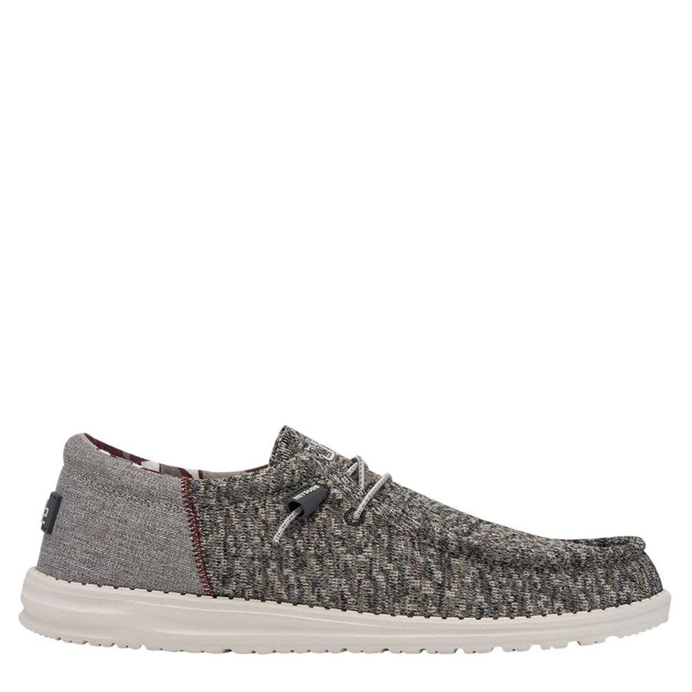 MENS WALLY KNIT SLIP ON SNEAKER